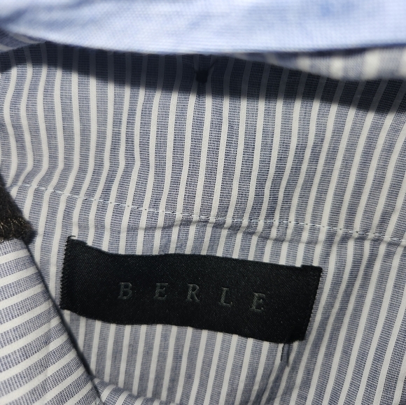 Berle Wool Dress Pants Mens 33 X 30 Gray - Picture 2 of 5